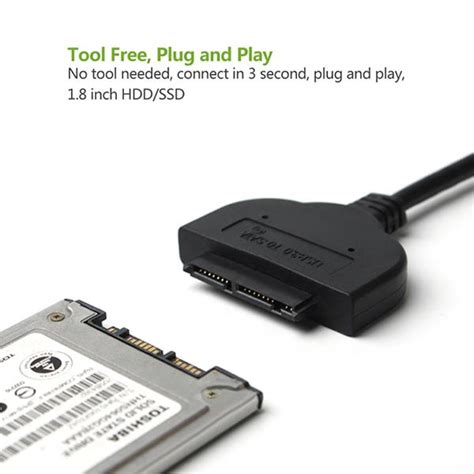 Kundenspezifische Usb Zu Micro Sata Pin Ssd Kabel