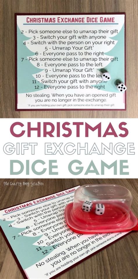 Christmas gift exchange game – Artofit