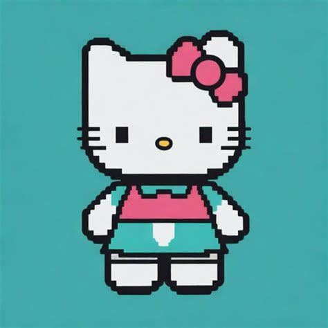 Hello Kitty Pixel Art: Create Adorable Designs With Idyllic