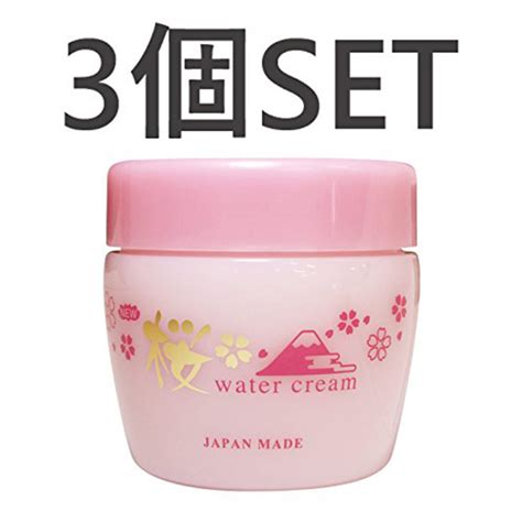 【お得3個セット】new 桜ウォータークリーム Skr 100ml【日本全国 送料無料】 日王株式会社