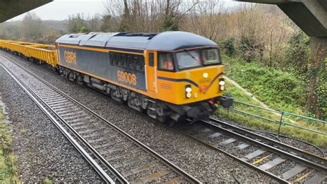 Class 69 69008 GB Railfreight GBRf YouTube