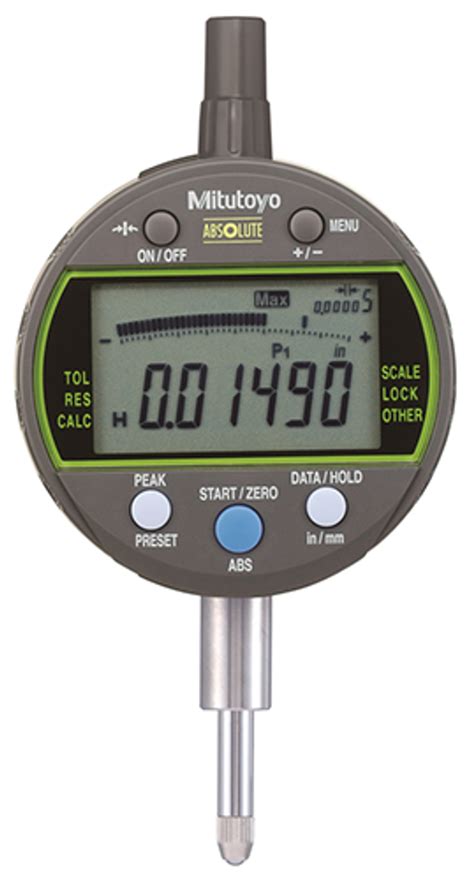 Mitutoyo Peak Hold Absolute Digital Indicator Id C With Flat Back 5