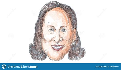 Vice President Of The United States Kamala Devi Harris Smiling Front