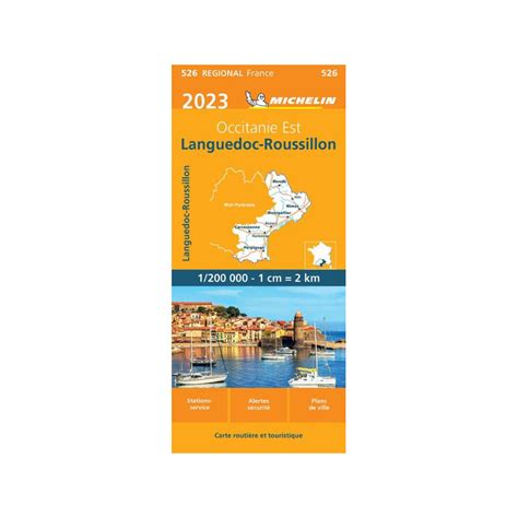 Achat Carte routière Michelin Languedoc Roussillon nouvelle édition 526