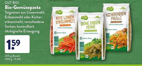 Gut Bio Bio gemüsepasta Angebot bei ALDI Nord 1Prospekte de