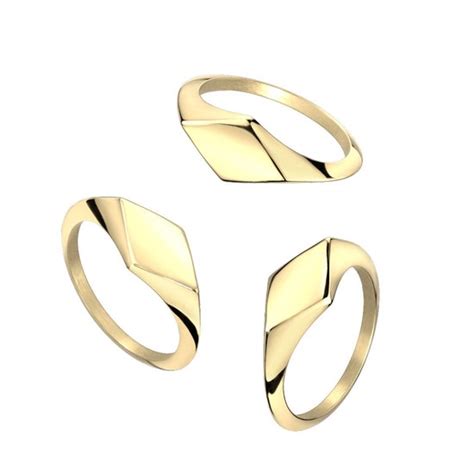 Ringen Dames Ring Dames Dames Ring Vrouwen Ring Goudkleurig