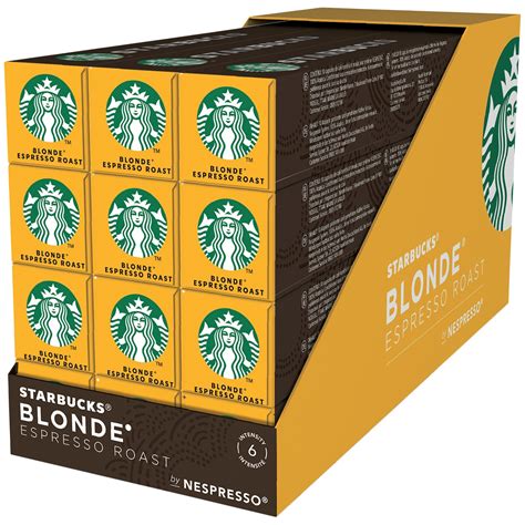 Starbucks By Nespresso Blonde Espresso Roast Coffee Capsu