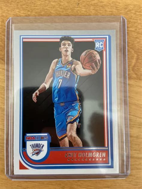 2022 23 NBA HOOPS Rookies Base 232 Chet Holmgren Oklahoma City