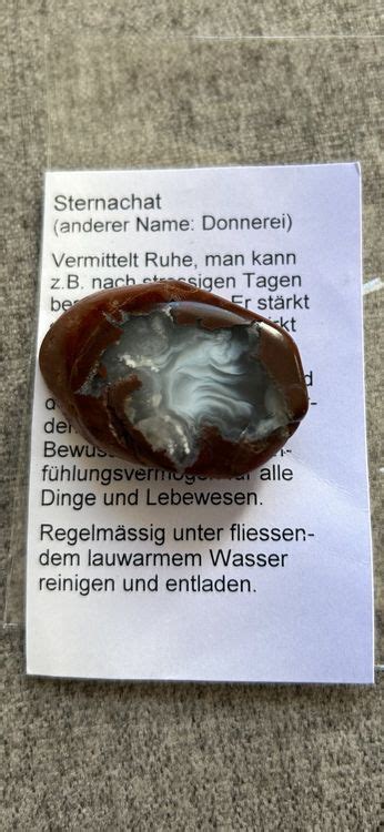 Wundersch Ner Heilstein Sternachat Neu Kaufen Auf Ricardo