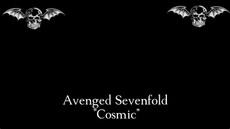 Avenged Sevenfold Cosmic Lyric Youtube