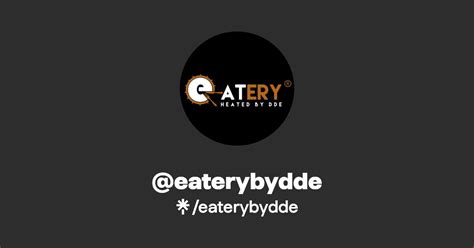 Eaterybydde Instagram Tiktok Linktree