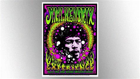 Jimi Hendrix Psychedelic Rock