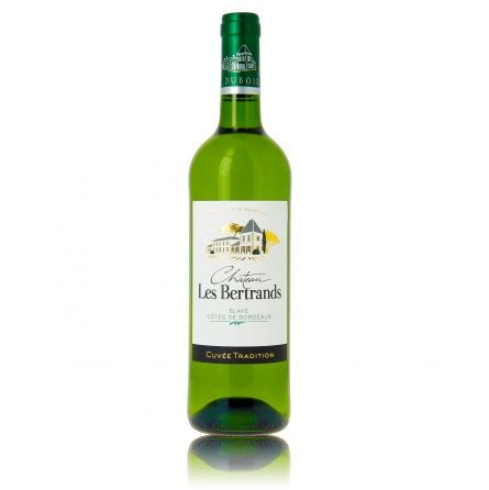 Vin blanc de Bordeaux Château Les Bertrands 75cl Vins Champagnes