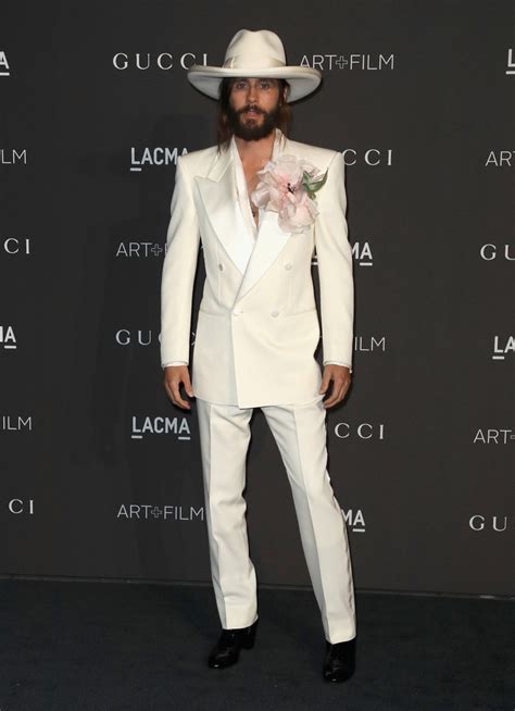 Keeping up with Jared Leto - Actor-recording artist Jared Leto, wearing ...