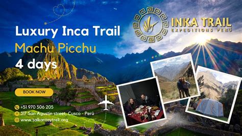 Luxury Royal Inca Trail to Machu Picchu in 4 days - 2025