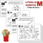 Litera Si Sunetul M Fise De Lucru Materiale Didactice Eduprescolar Ro