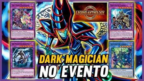 Mago Negro No Evento Dos Decks Lend Rios Do Anime Yu Gi Oh Master