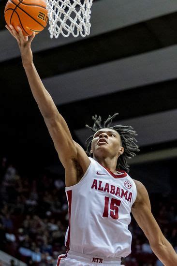 Alabama Forward Noah Clowney 15 Shoots Editorial Stock Photo Stock