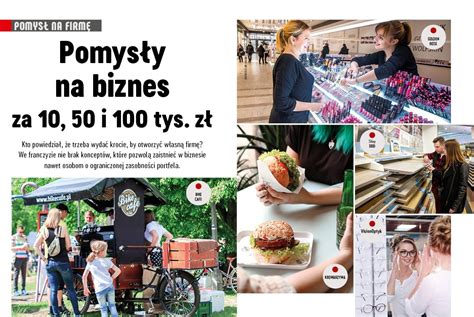 Pomysły na biznes za 10 50 i 100 tys zł Franchising pl franczyza