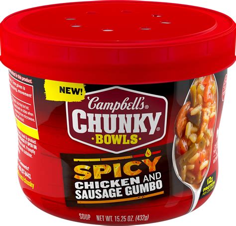 Amazon Campbell S Chunky Chili Hot Spicy With Beans Oz