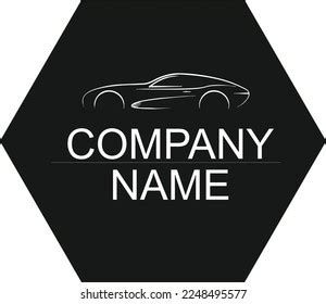 Black White Car Logo Stock Vector (Royalty Free) 2248495577 | Shutterstock