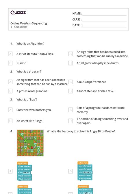 Math Puzzles Worksheets For Th Class On Quizizz Free Printable