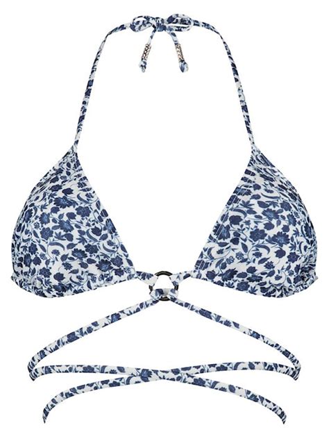 Hunkemöller Biustonosz bikini Morocco w kolorze białym najlepsze