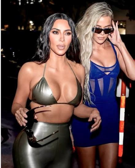 Kim Kardashian posa en bikini junto a su hermana Khloé y rompe las