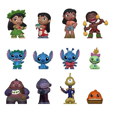 Caja Completa Figuras Funko Mystery Minis Lilo Stitch Disney