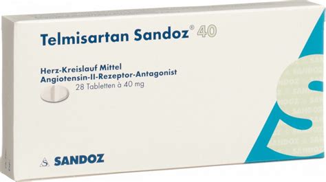 Telmisartan Sandoz Tabletten Mg St Ck In Der Adler Apotheke