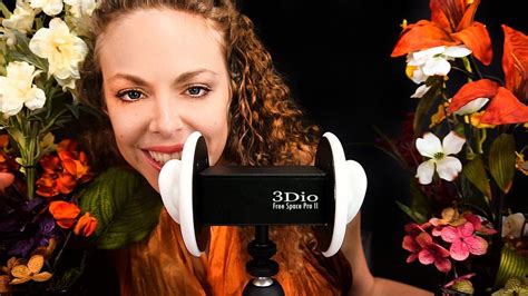 ♥ Asmr Whisper Tapping 3dio Ear Massage ♥ Thanksgiving Trigger