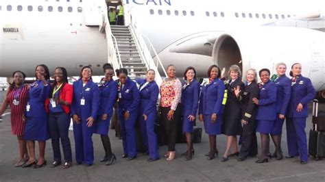 The All Female Crew Of South African Airways Abovewhispers