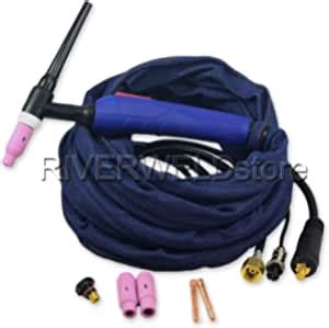 RIVERWELD WP 17 SR17 12 Feet 150Amp Air Cooled Tig Welding Torch