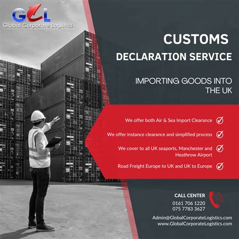 Customs Clearance Agent In Manchester Global Corporate Logistics