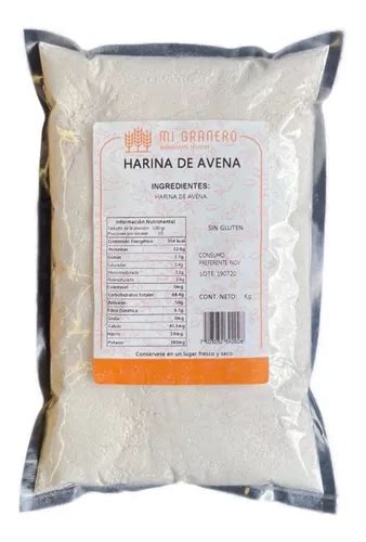 Harina De Avena Kg Piezas Env O Gratis