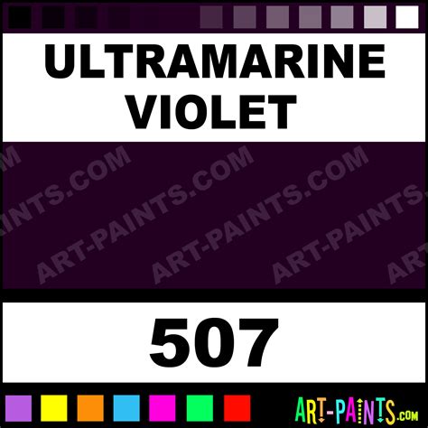 Ultramarine Violet Artists Oil Paints 507 Ultramarine Violet Paint