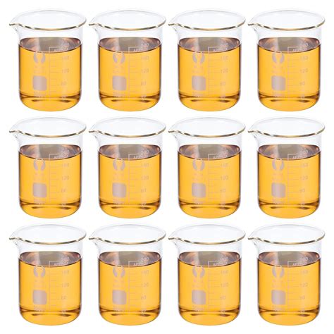 Amazon Patikil Ml Low Form Glass Beaker Pack