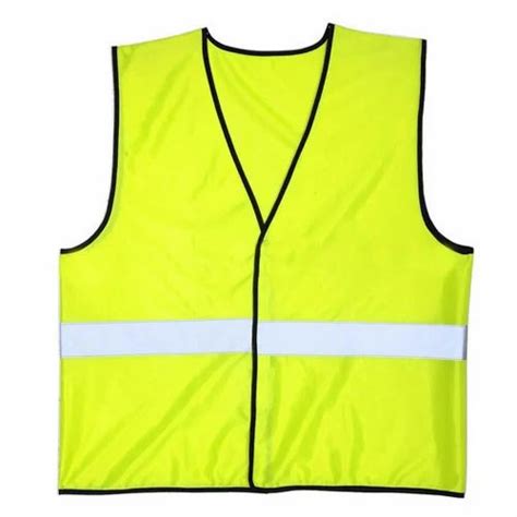 Yellow Polyester Reflective Safety Jackets At Rs 50 In Faridabad ID