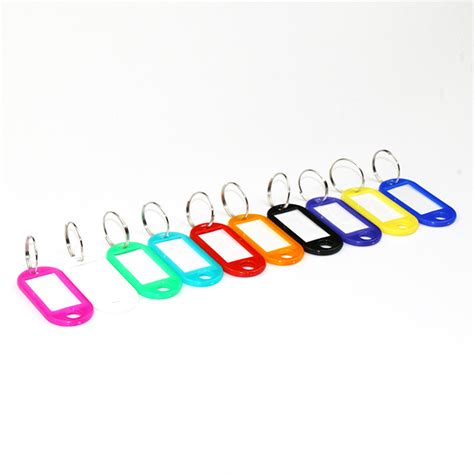 30 Pcs Plastic Key Tags Diverse Sleutelhangers Id Grandado