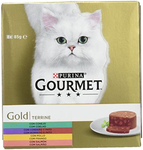 PURINA GOURMET Gold Terrine Pack Surtido Pack 8 X Lata De 85 Gr En