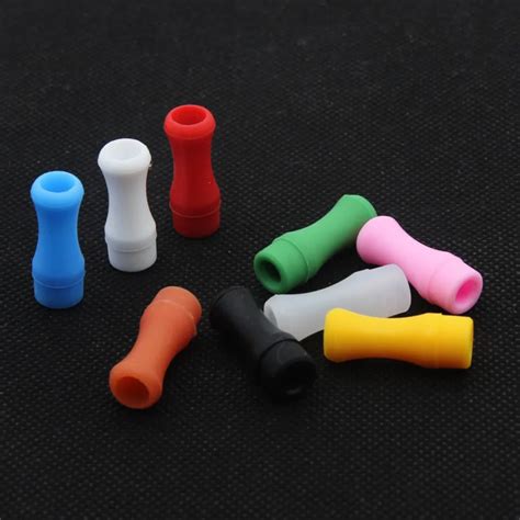 E Xy 100pcs Silicon 510 Disposable Drip Tip For Electronic Cigarette Atomizer Drip Tips