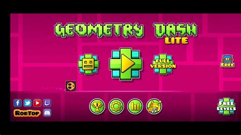 Geometry Dash Lite 22 Update On Android Youtube