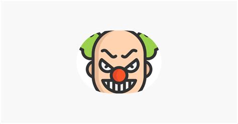 ‎Scary Clown Stickers on the App Store