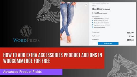 How To Add Extra Product Options In Woocommerce Extra Product Options