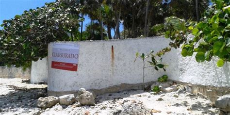 Clausura PROFEPA tres desarrollos turísticos más en Bahía de Akumal en