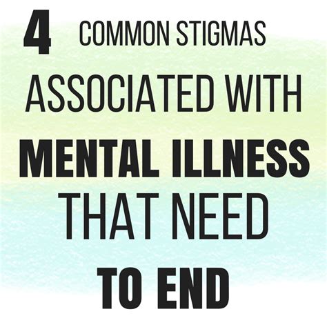 4 Common Stigmas Associated With Mental Health That Need To End