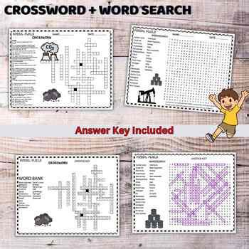 Fossil Fuels Vocabulary Wordsearch Crosswords By Teacher Marie