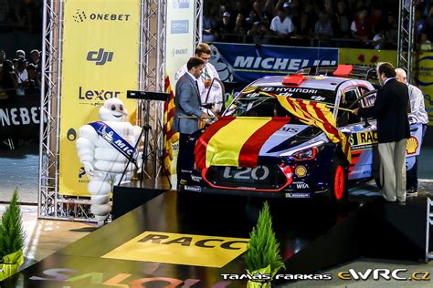 Sordo Dani Martí Marc Hyundai i20 Coupe WRC RallyRACC Catalunya