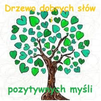 Drzewo dobrych słów i pozytywnych myśli Szkoła Podstawowa nr 7 w