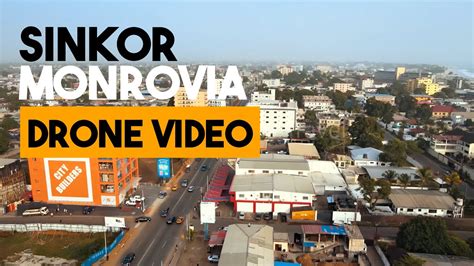 The Capital Of Liberia Monrovia Drone Video Of Sinkor Liberian Youtuber Youtube